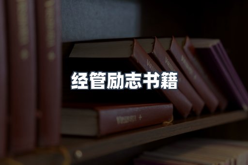 经管励志书籍